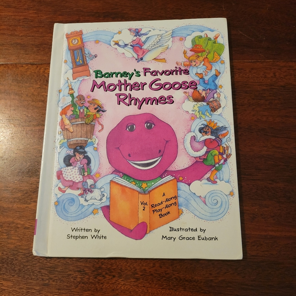 Barney's Favorite Mother Goose Rhymes (Volume 2) Hardcover Book